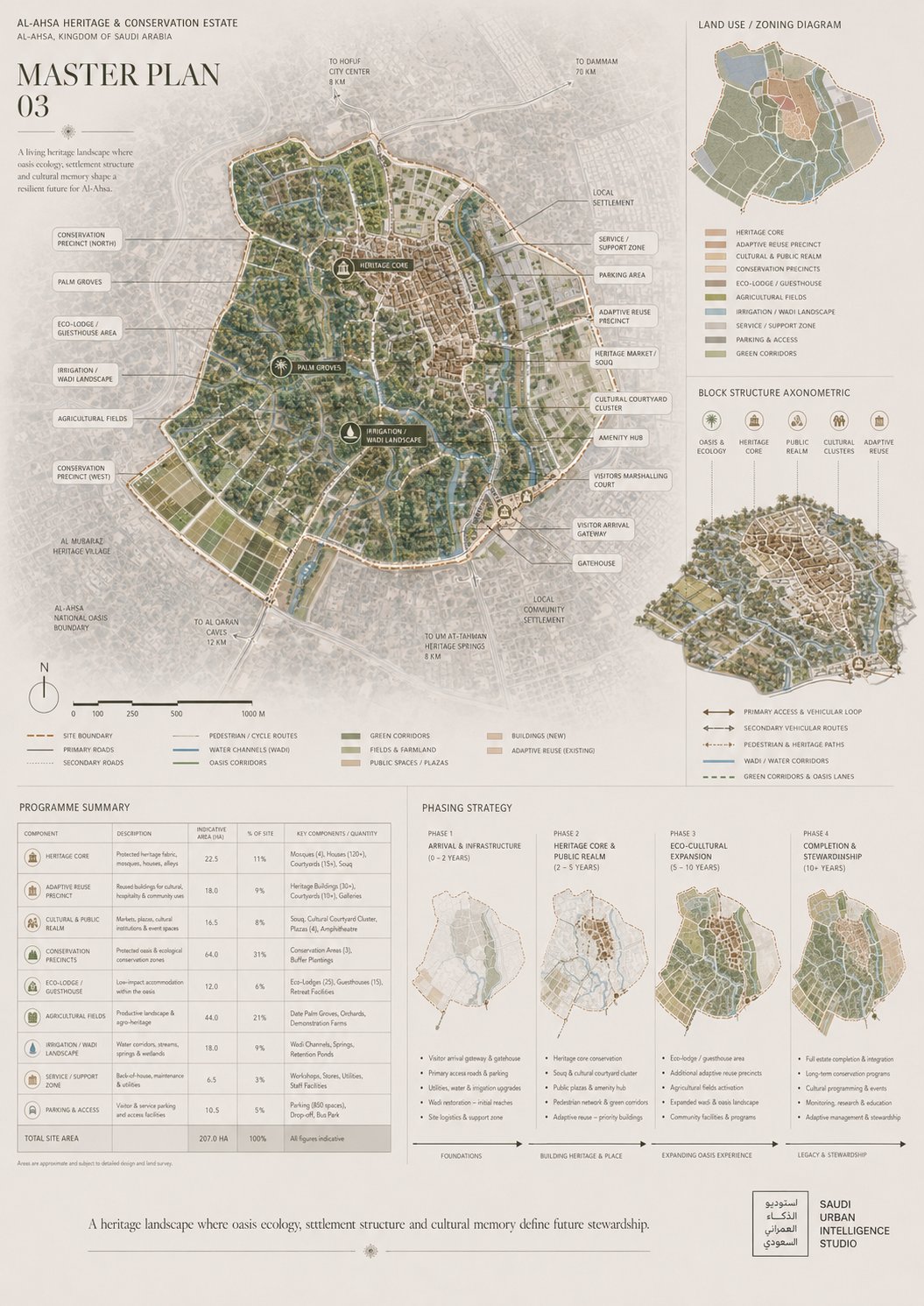 Al-Ahsa Heritage & Conservation Estate — A Living Heritage Landscape